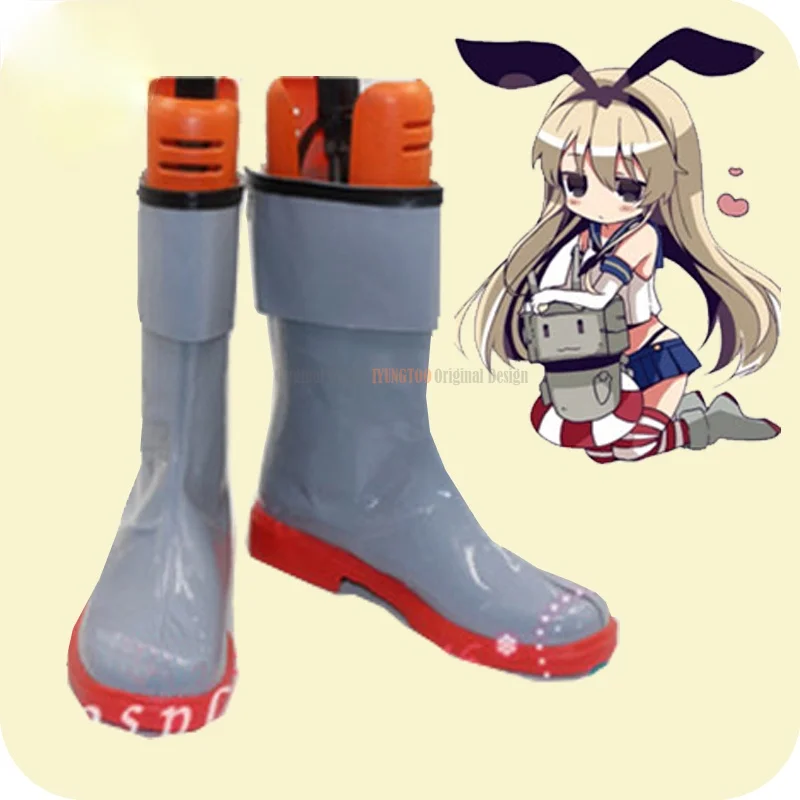 Kantai Collection Shimakaze аниме персонажи обувь для косплея ботинки вечеринки костюм