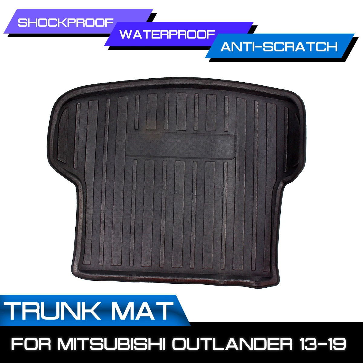 

Напольный коврик для заднего багажника Mitsubishi Outlander 2013-2019