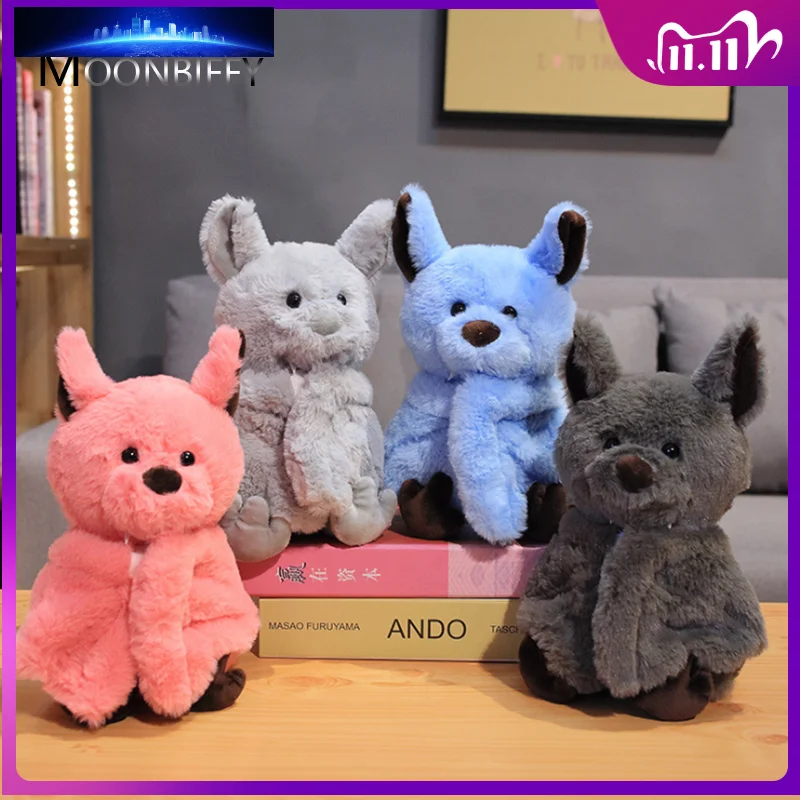 

Cartoon Stuffed Bat Plush Toy Dark Elf Cute Bat Doll Baby Soft Sleep Storytelling Plush Toy Home Decor Doll Gift for Kids