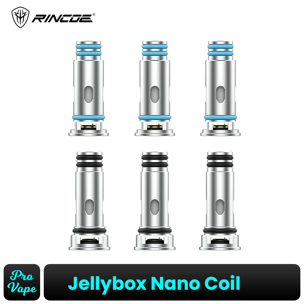 Rincoe Jellybox Nano Coil 0.5ohm 1.0ohm Mesh Coil, Fit Jellybox Nano X / Jellybox Air X / Jellybox SE