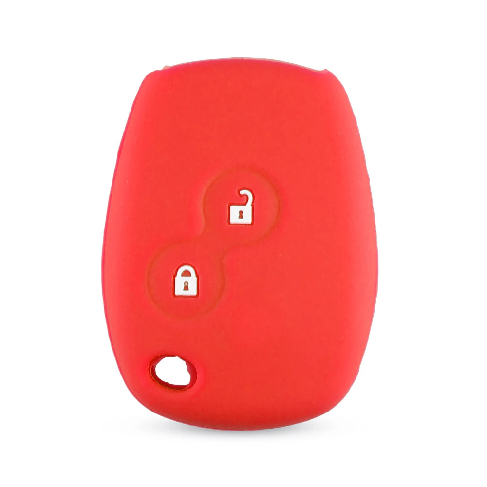 Силиконовый чехол для автомобильных ключей KEYYOU с 2 кнопками дистанционного ключа