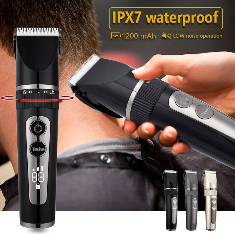 

Professional Hair Clipper For Men Rechargeable Electric Razor Hair Trimmer Hair Cutting Machine Beard Trimmer Fast Charging