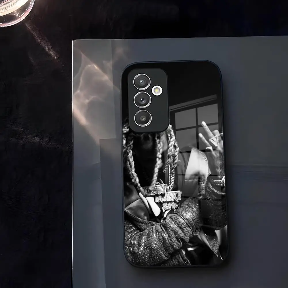 Чехол для телефона Rapper K-King V-Von Glass Samsung Galaxy S23 S24 S25 S21 S22 S20 Ultra Fe Plus A34 A54 A24 A52 A16 A53 M54 Cover