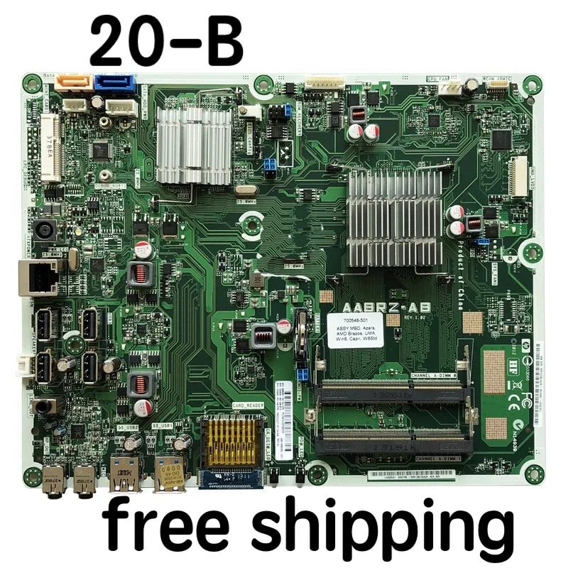 

For HP Pavilion 20-b Desktop Motherboard 700548-501 700548-601 AABRZ-AB Mainboard 698060-001 MB100% Tested Fully Work