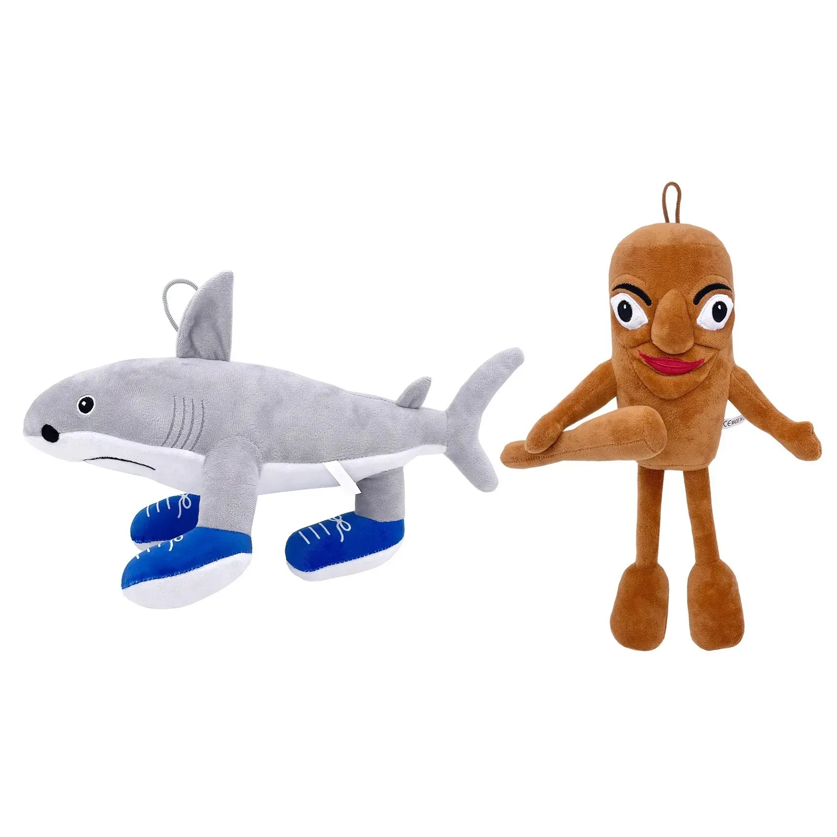 Фото Новые плюшевые животные Tungtung Sahur Tralala Telalaero Telala SHARK, аниме, плюшевые плюшевые игрушки Peluches, игрушки в подарок №3