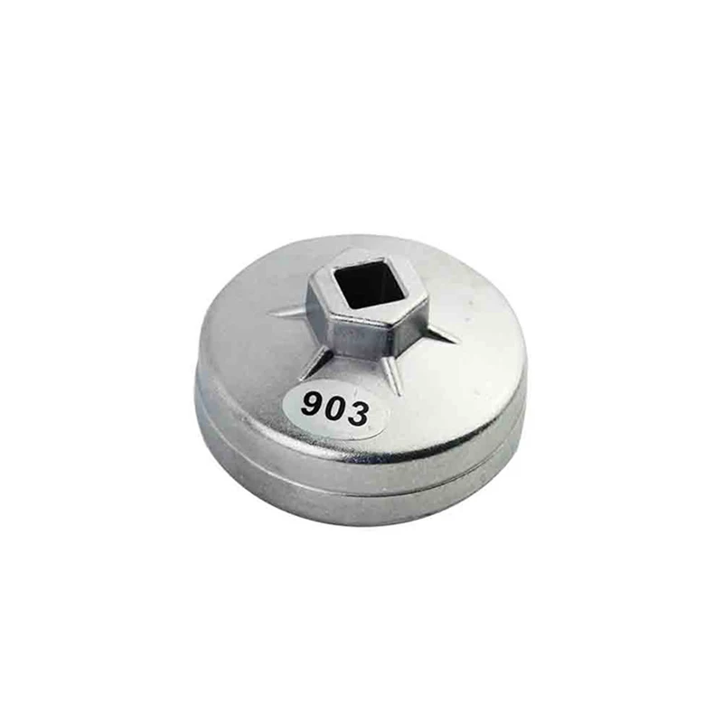 

Wrench Auto Tool 1/2 Square Drive 74Mm End Cap Oil Filter Wrench Auto Hand Tools Remover Tool for Toyota Bmw Audi Benz