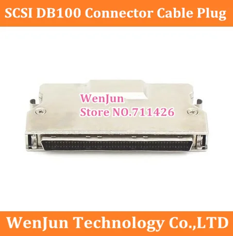 MD100M-AL SCSI DB100 Штекерный соединитель тип оболочки DB100 Pin HPDB 100Pin Штекерный провод Штекерный разъем