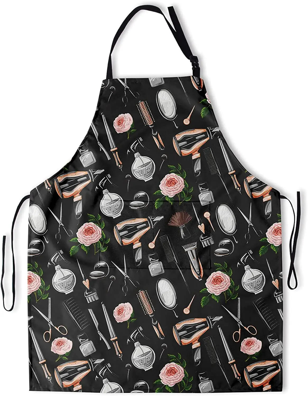 

Радужный фартук, регулируемый шейный фартук, художественные фартуки с карманами, водонепроницаемый фартук, художественный фартук, фартук д...