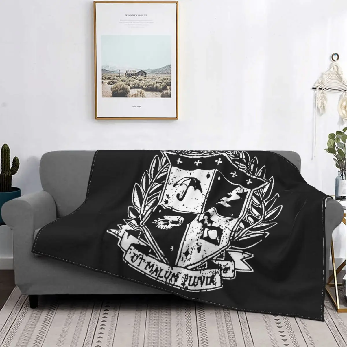 

The Umbrella Academy TV Blankets Coral Fleece Plush Decoration Bedroom Bedding Couch Bedspread