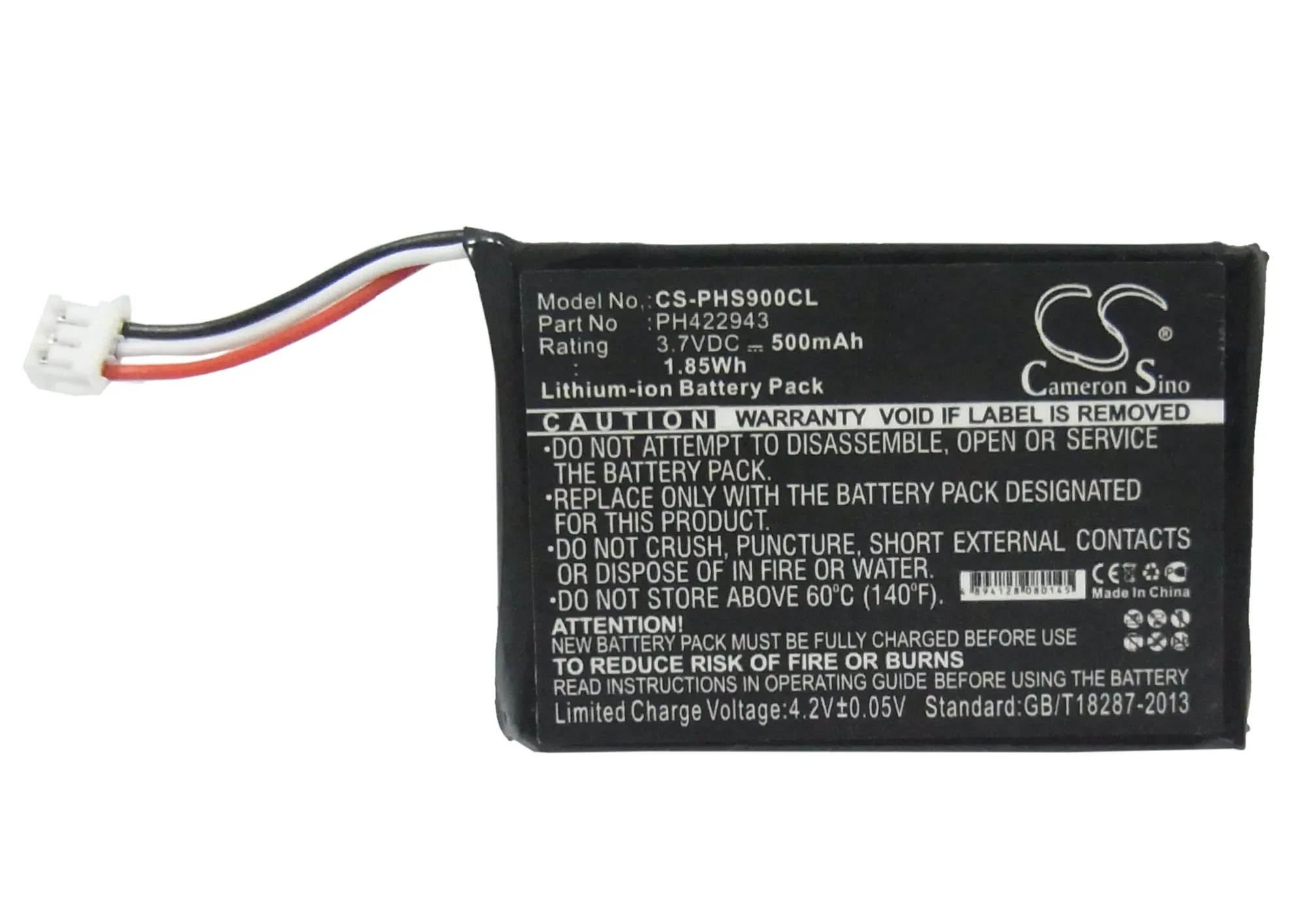 cameron sino cordless phone replacement li ion battery 500mah for agfeo d780 d780a free tools free global shipping