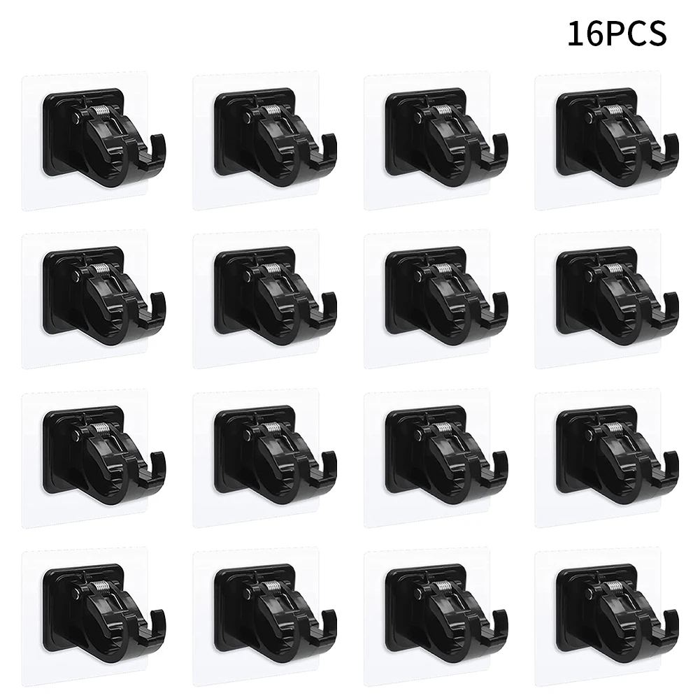 

16 шт., настенные крючки-держатели для занавесок