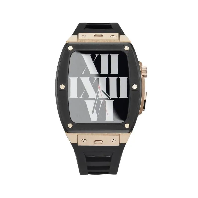 44mm 45mm Quick Release Strap Stainless Steel Watch Case For Apple Iwatch Series4/5/6/7