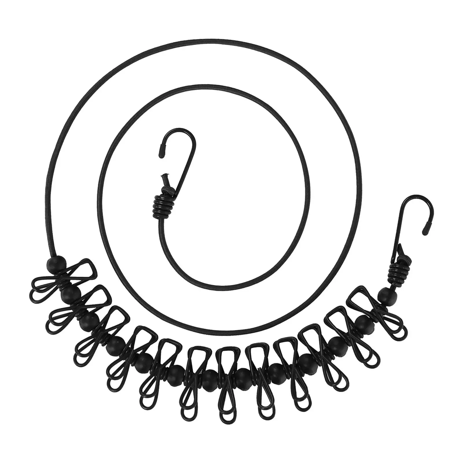 

Balcony Clothes Drying Line Portable Clothes Line for Travel Vacation Indoor