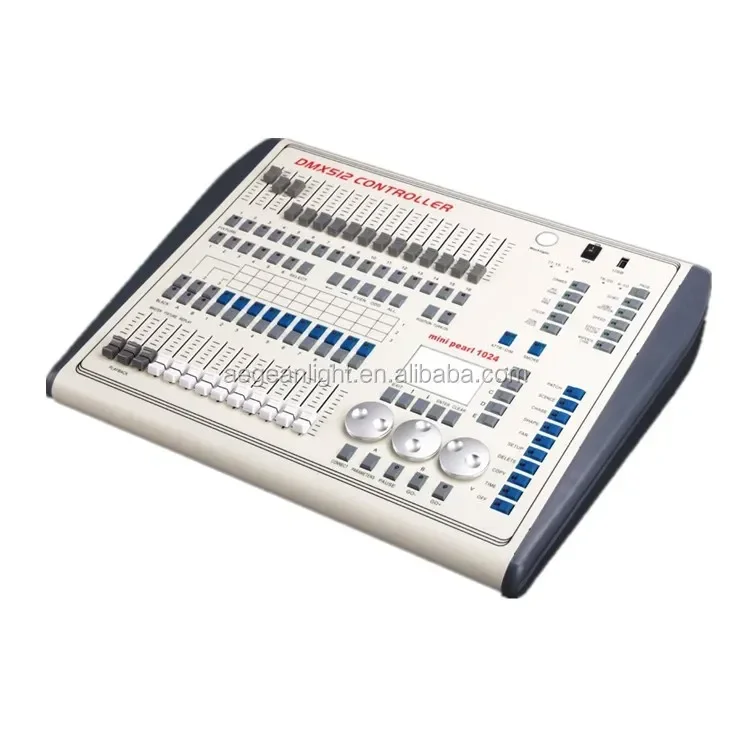 Мини жемчуг 1024 Диммирование сцены dj освещение консоль dmx контроллер с полета