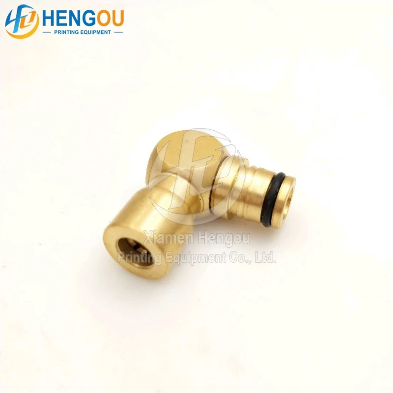 

High Quality 6mm printing machine parts cylinder copper joint