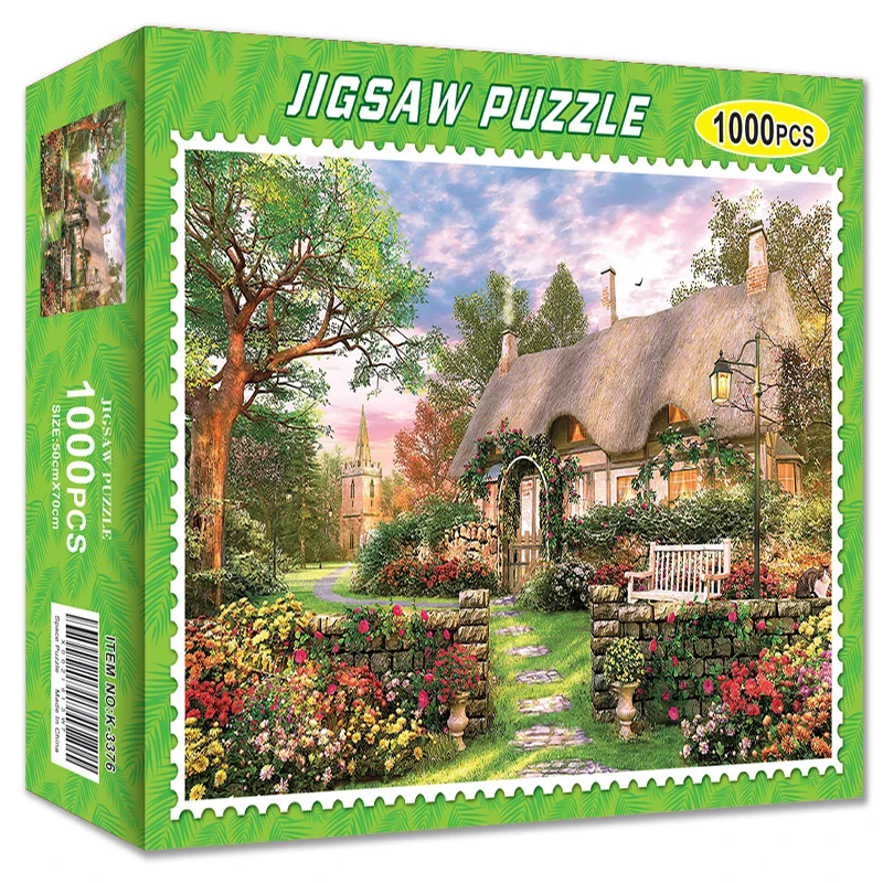 

Пазл из тонкой бумаги для взрослых, 50x70 см, 1000 шт.