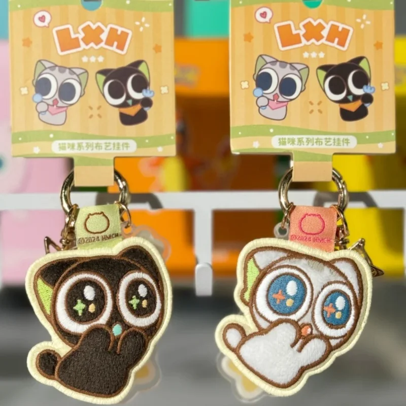 Luo Xiaohei Zhanji персонаж тканевый кулон анимационный брелок с вышивкой сумка