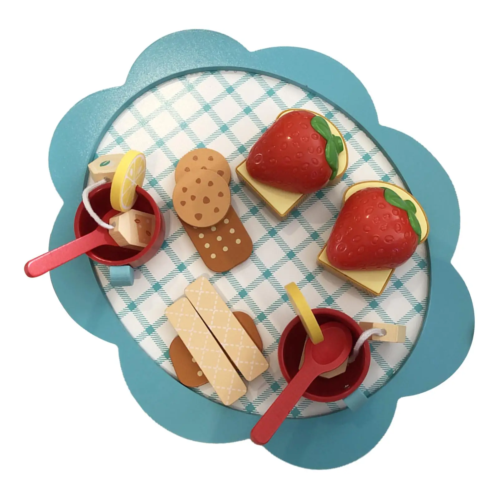 

Pretend Play Play House DIY Tea Party Set for Birthday Gifts Boys Girls Children