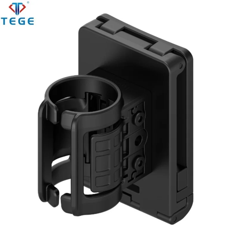 

TEGE Universal 360 Degree Rotation Self Defense Baton Holder Expandable Tactical Polymer Flashlight Holder