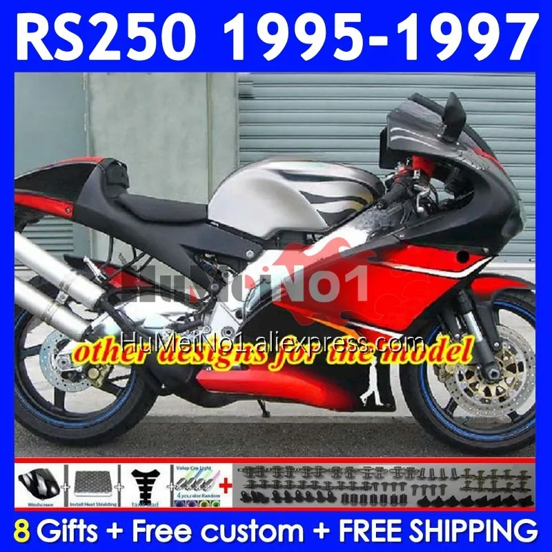 Корпус для Aprilia RS250 RSV250RR RS-250 RSV250 R 317No.1 в наличии цветной RS 250 RSV RR 1995 1996 1997 RS250R 95 96 97