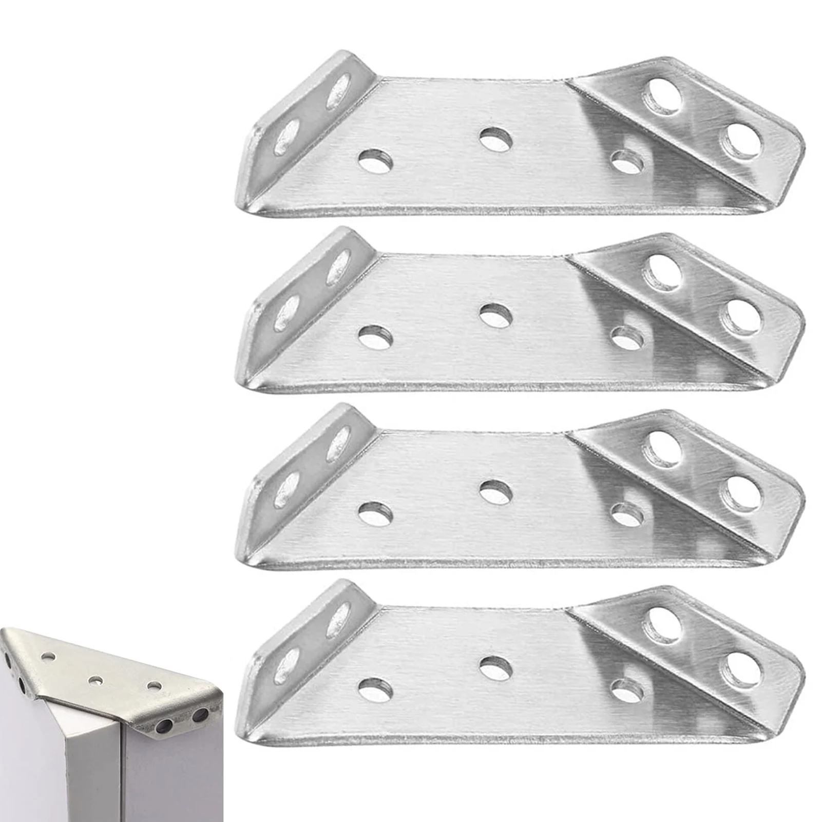 

Furniture Corner Connector Universal Trapeziform Fasten Connectors For Furniture Chairs Windows Shelf Support Fastener Tool