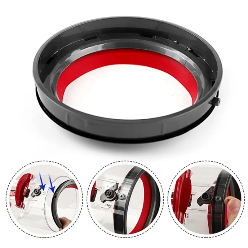 Для Dyson V12 V10 тонкий пылесос пылесборник верхнее фиксированное уплотнительное