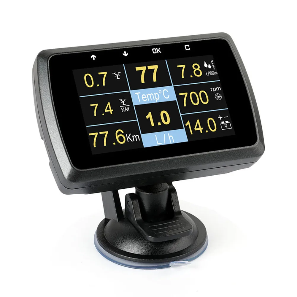 

Fashion Head-up Display Digital Meter Fault Display Fuel Consumption Hd