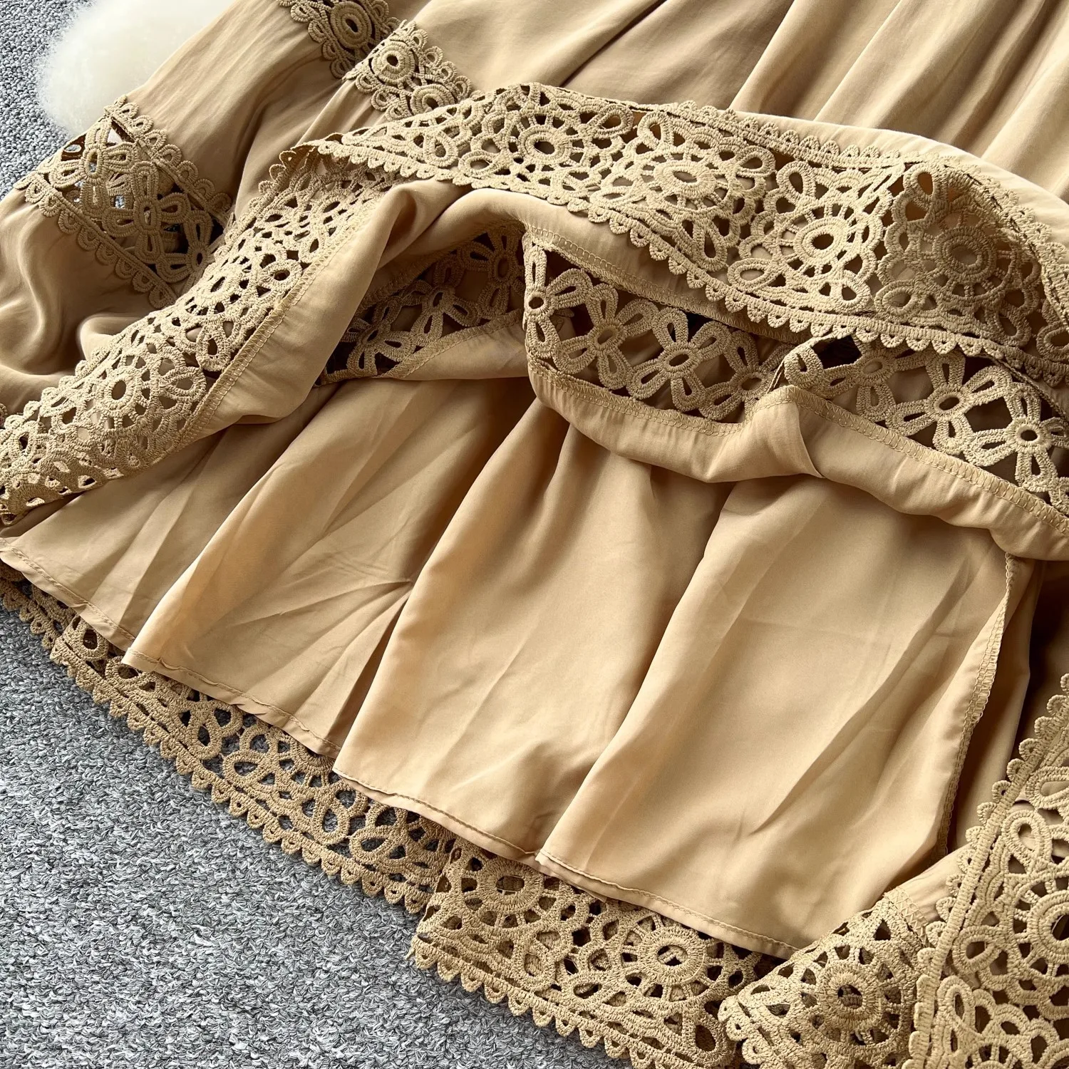 Винтажный комплект из двух предметов с вышивкой женские кружевные блузки