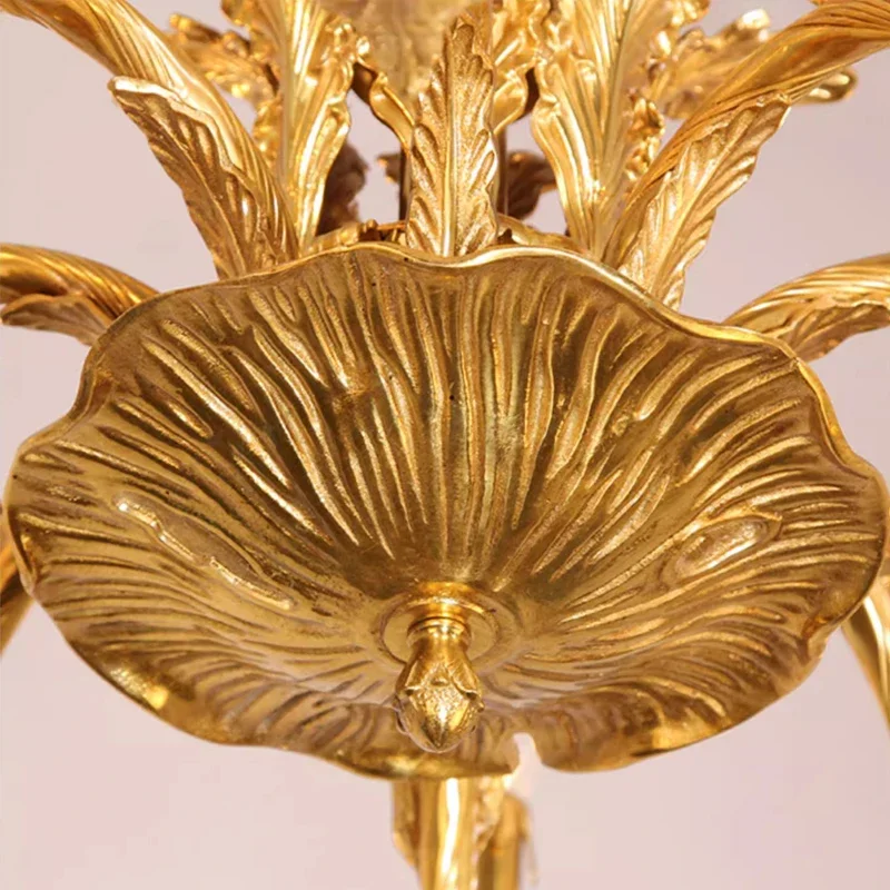 Антикварный роскошный бриллиант европейское украшение световая лампа