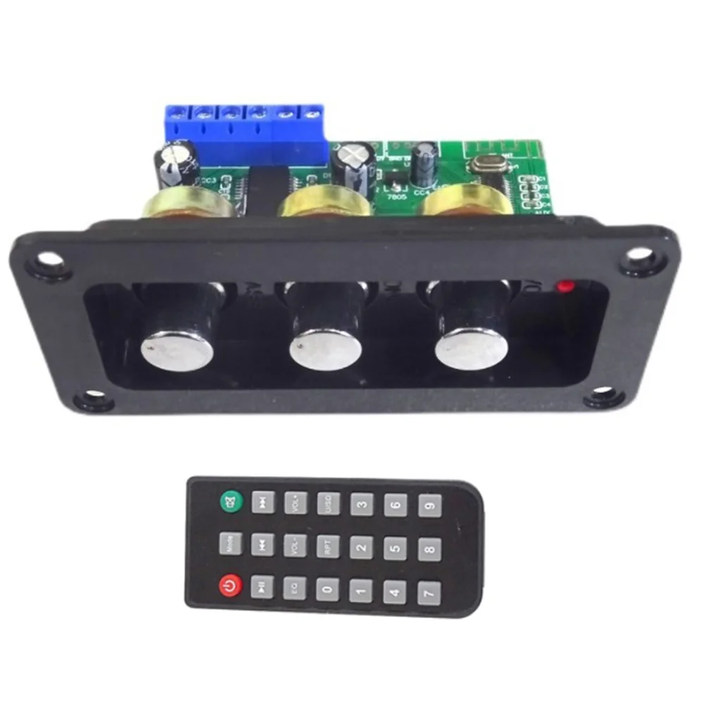 

Bluetooth 5.0 Amplifier Power Audio Board 30W Mono Stage Power Amplifier Board,U Disk Decoder ,with Remote Control