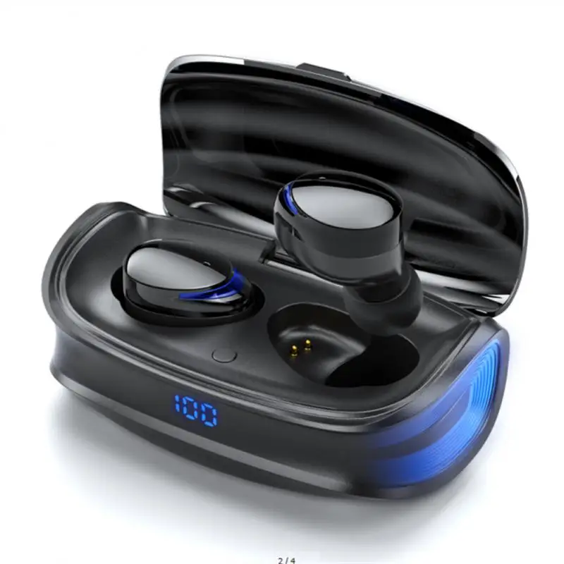 

Waterproof Earphone Touch Control With Mic Tws Headphones Mini Game Headset Wireless Headset With Charging Bin Stereo