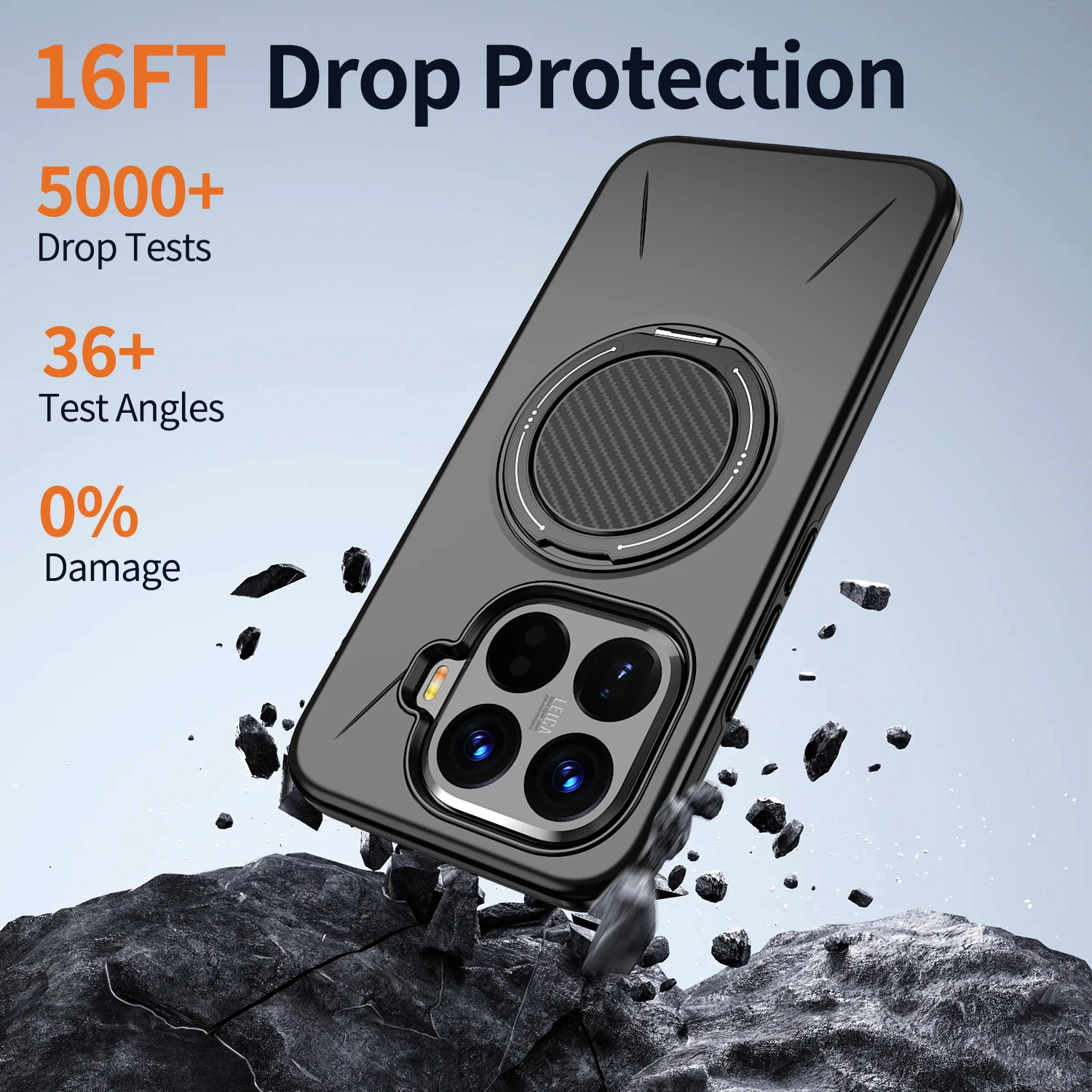 Для Xiaomi 17T Pro 17T 360 °   Вращающийся держатель для телефона, роскошный чехол-подставка, прочный защитный чехол, ударопрочный чехол-кронштейн, Fundas (art.: 3920dc06b7903) - 3920dc06b7903