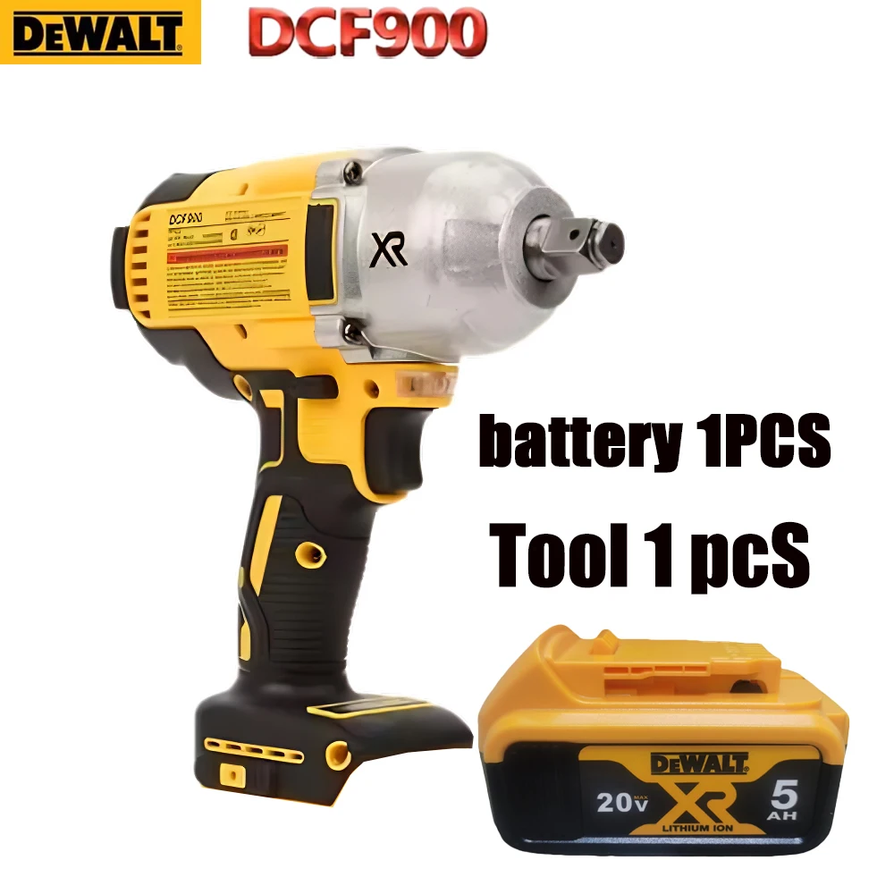 

TORQUE UP TO850N.m FASTER DRILLING DEWALT DCF9001/2-дюймовый бесщеточный аккумуляторный ударный гайковерт с высоким крутящим моментом, аккумулятор DEWALT 20 В и канал
