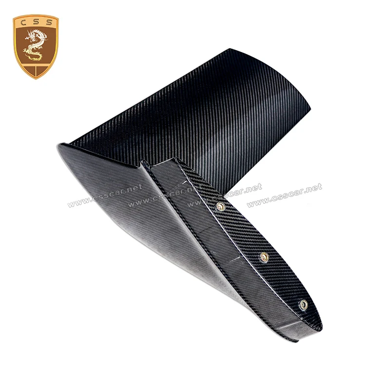 GTB MSY Стиль Автомобильный задний багажник спойлер для губ крыло Ferari 488 сухое