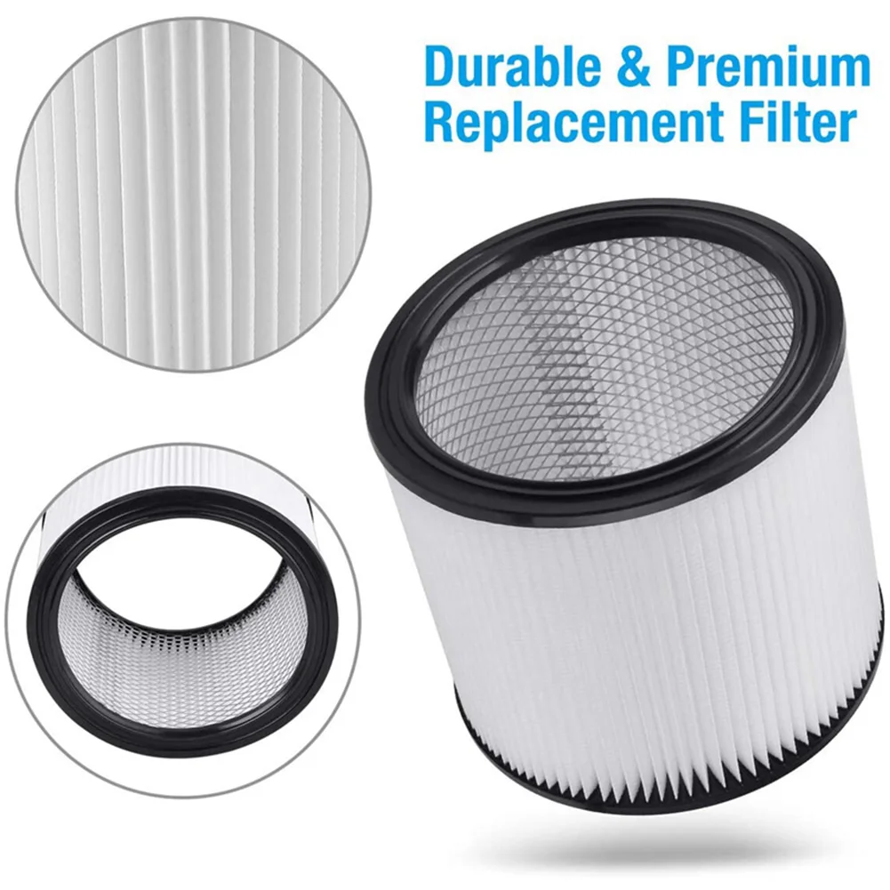 

1x Workshop Vacuum Filter Wet/Dry Vacuum Filter Shop Vac 90304 9030400 903-04-00 Vacuum Cleaner Filter Cartridges Home Appliance