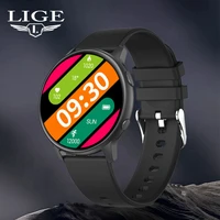 lige new for huawei smart watch men waterproof sport fitness tracker weather display bluetooth call smartwatch for android ios