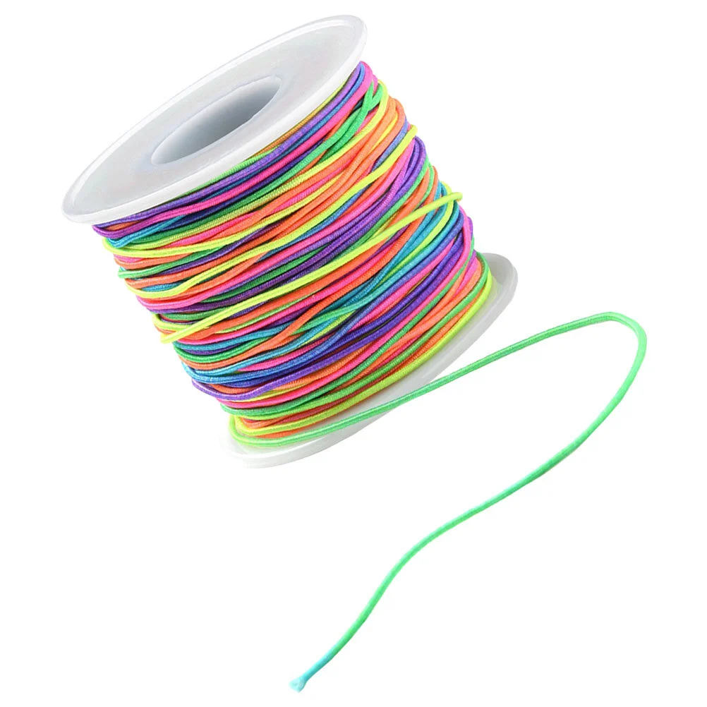 Beads Necklaces DIY Ropes Beading Thread Elastic Cord Wire Bracelet Polyester Cords For Making