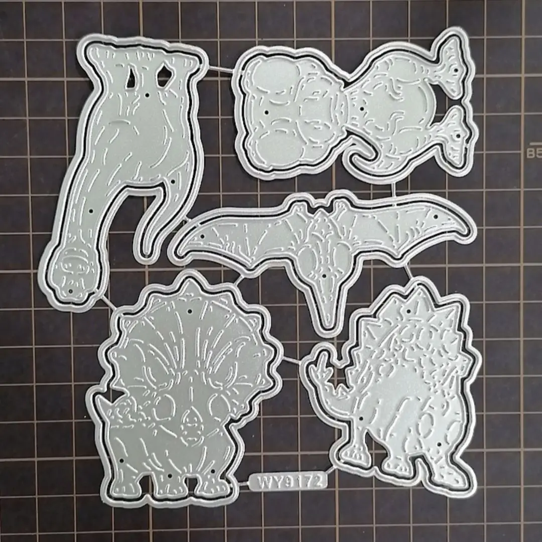 

Dinosaurs Metal Cutting Dies for Diy Scrapbooking Photo Cutting Die Paper Cards Embossing Decorative Craft 2023 New Arrival