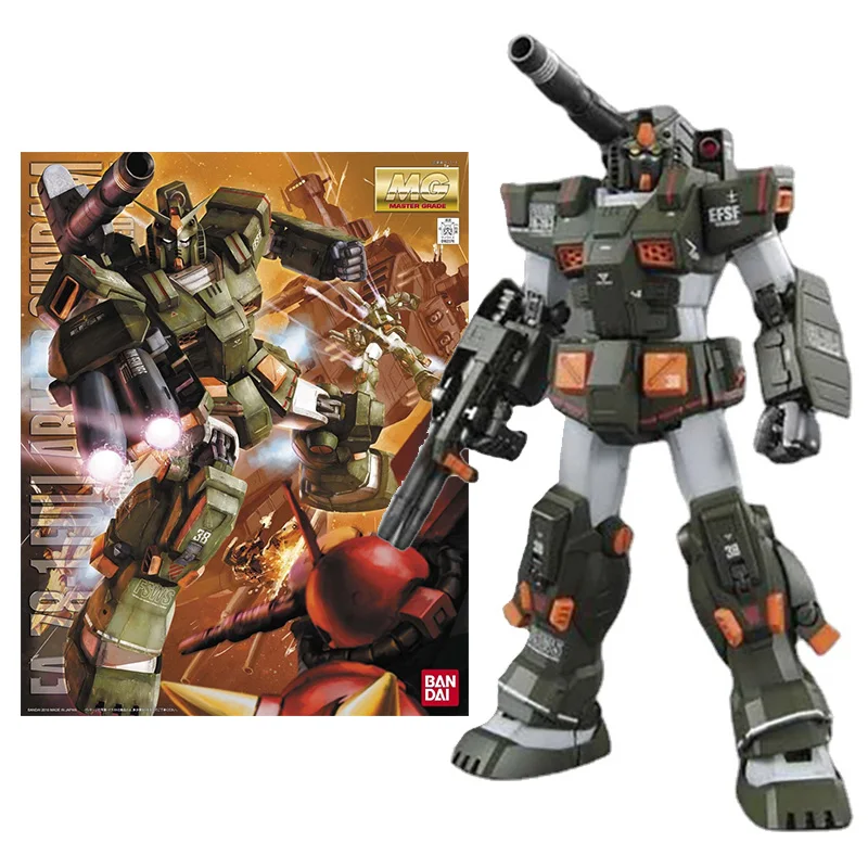 

Bandai Genuine Gundam Model Kit Anime Figure MG 1/100 FA-78-1 Full Armor Collection Gunpla Anime Action Figure Toys for Children