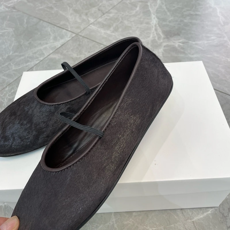 Jenny &amp Dave британские модные балетки из воловьей кожи с конским волосом туфли Мэри