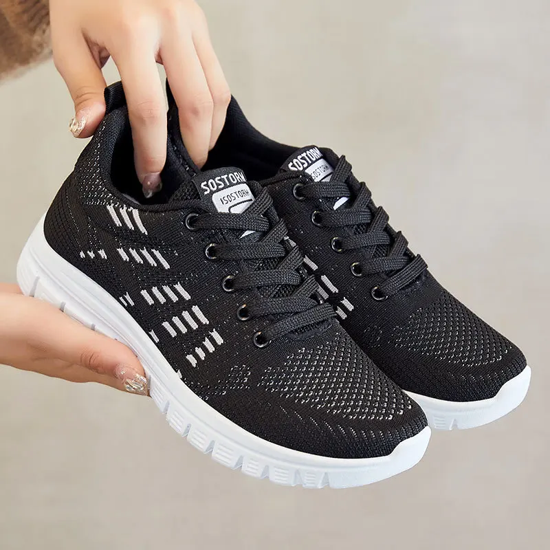 2023 Women's New Spring Fashion Running Soft Bottom Comfortable casual Women's Sports Shoes