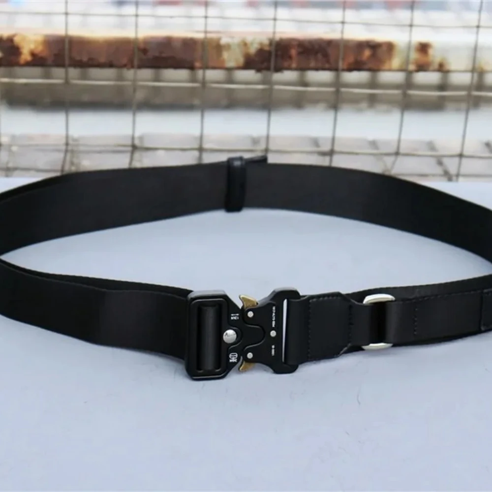 Ремень мужской с лазерным логотипом