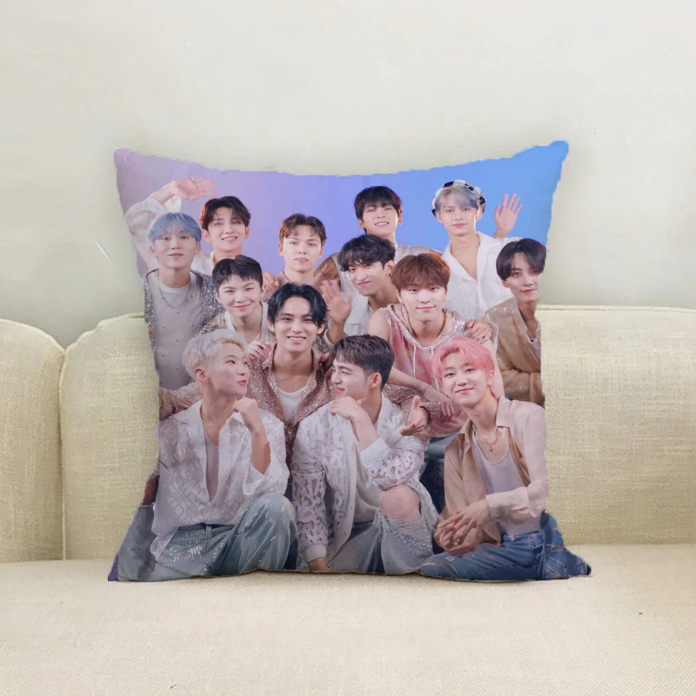 K-pop Декоративные Чехлы На Подушки Квадратные Полиэстеровые Наволочки Для Дивана