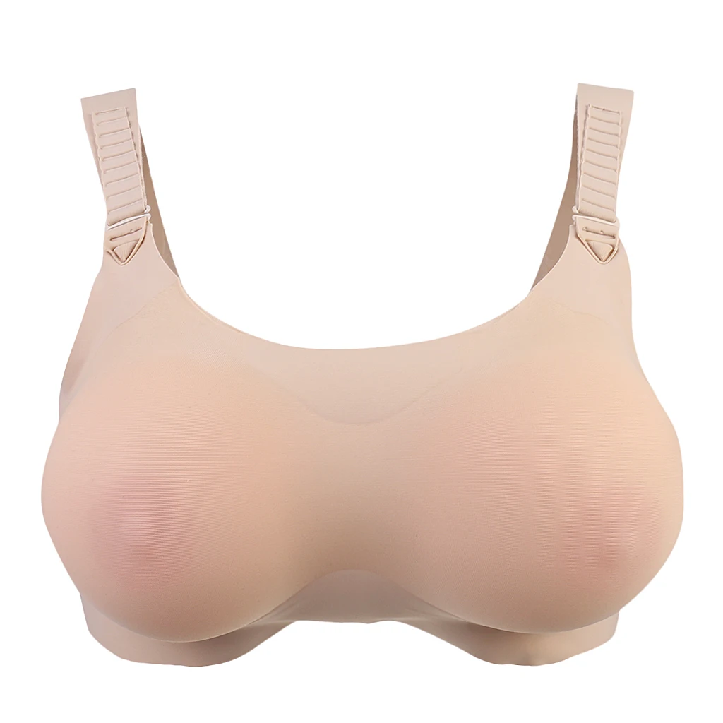 

Silicone Breast Forms Fake Boobs Prosthesis Bra 500-1400g A-D Cup Bra For Crossdresser Mastectomy Novety Costume Push Up Bras