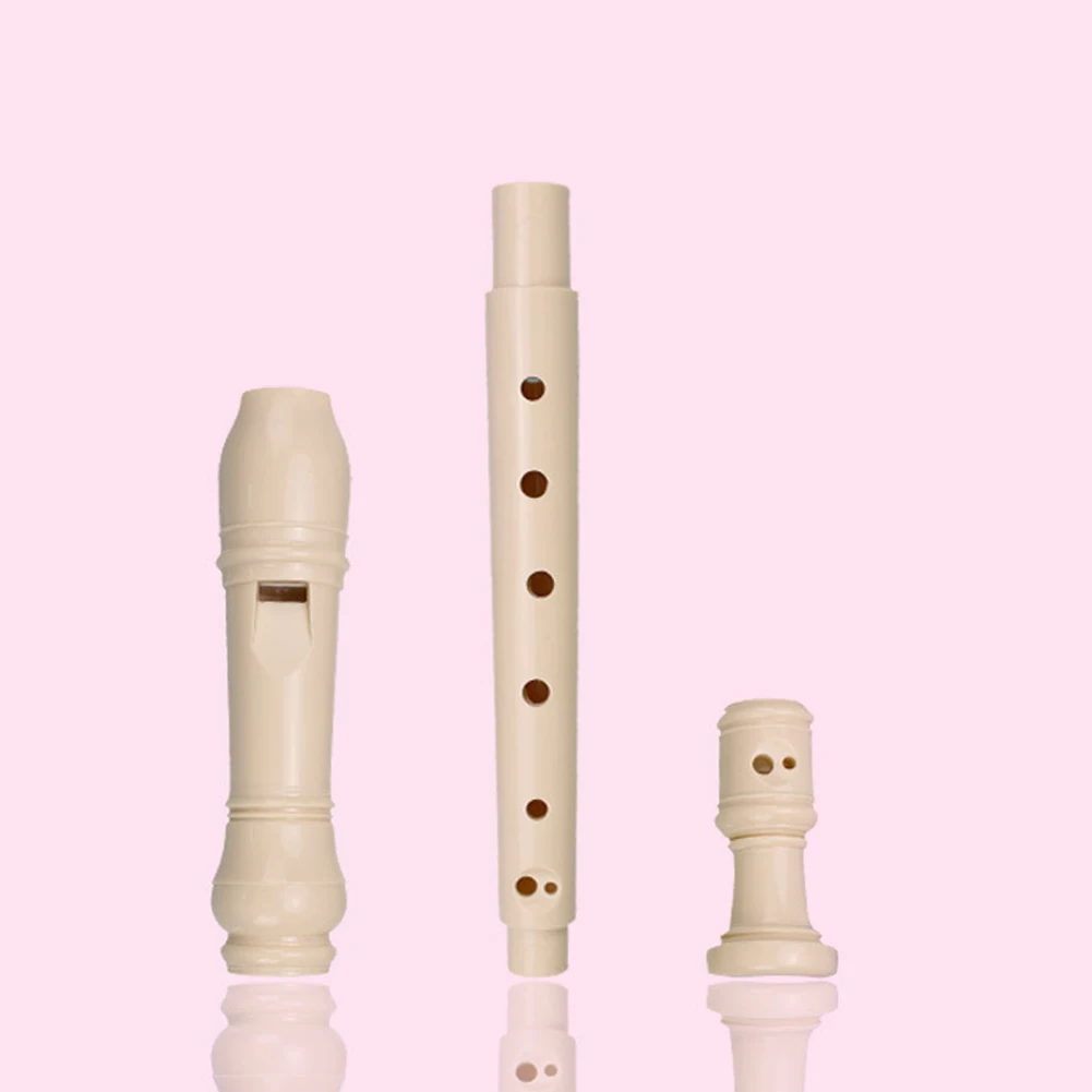 

Cleaning Rod Flute 8 Holes ABS Colorful Woodwind 32.5x3.2cm Accessories Flute Plastic Recorder With Cleaning Rod