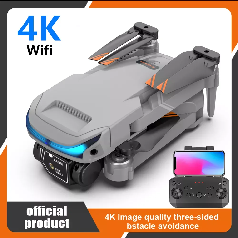 

4K Profesional GPS 5KM Dual HD Quadcopter With Camera With 360 Obstacle Avoidance 5G WiFi VS XT9 Mini Drone RC Quadcopter