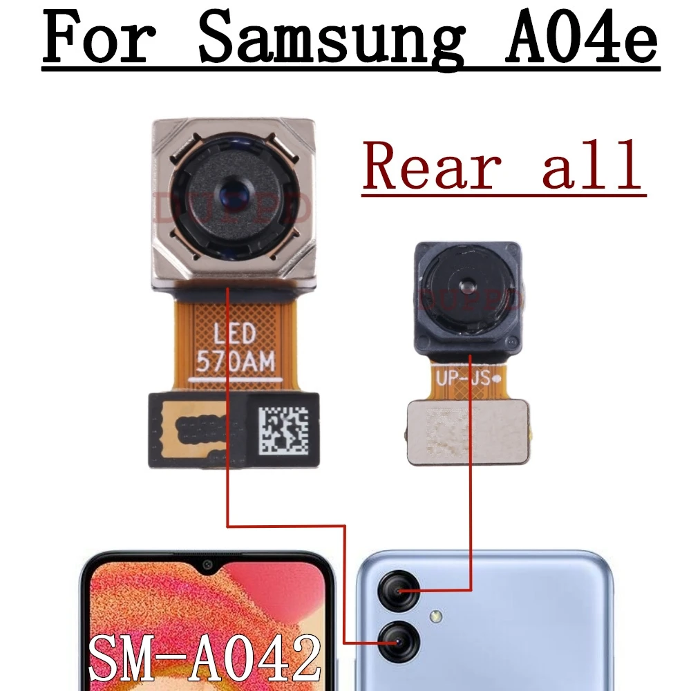 Передняя задняя камера для Samsung Galaxy A04e SM-A042F A042M часть широкая глубина модуль