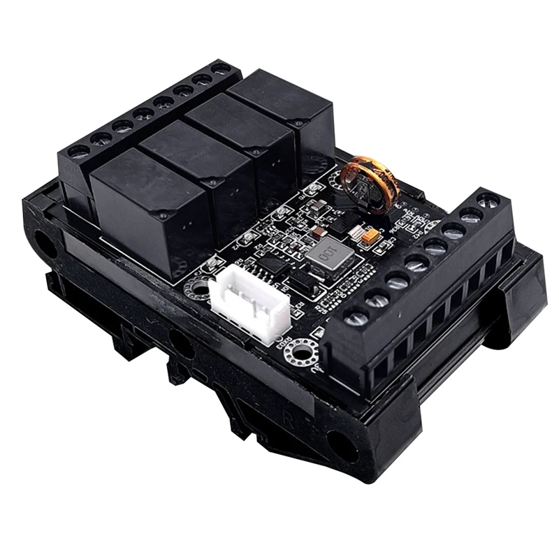 

1 компл. Релейный модуль с задержкой FX1N-10MR PLC плата промышленного управления + чехол аналоговый вход/выход программируемый