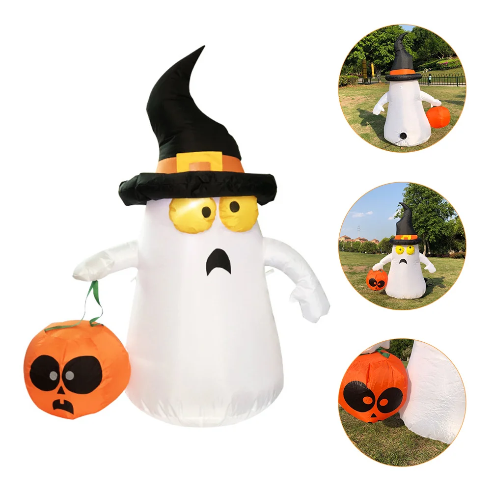 

1pc Garden Cartoon Lovely Blow Decoration Inflatable Decoration Pumpkin Doll