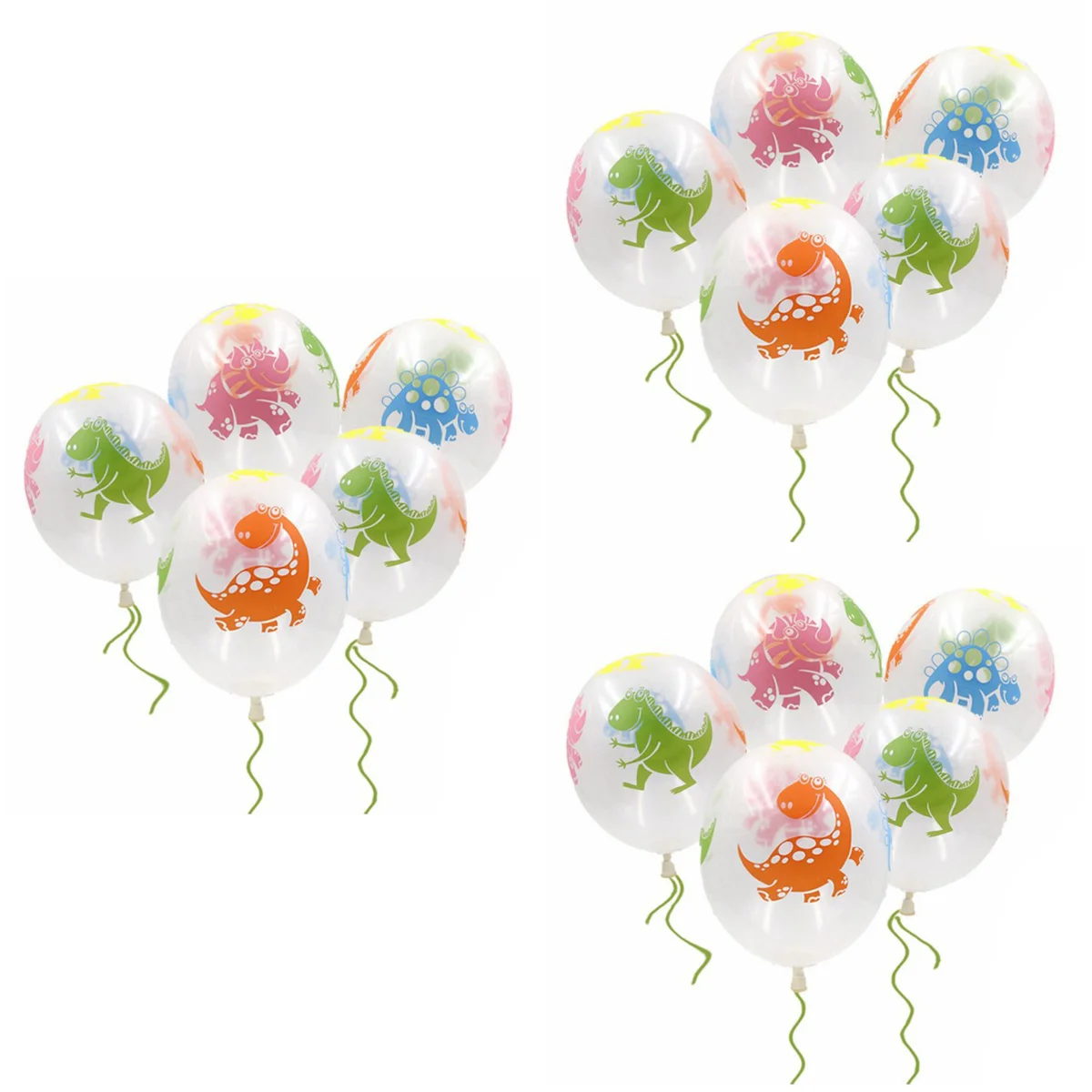 

30 pcs Balloon Set Transparent Latex Balloons Cartoon Balloons for Wedding Birthday Party Favors 12 Inch